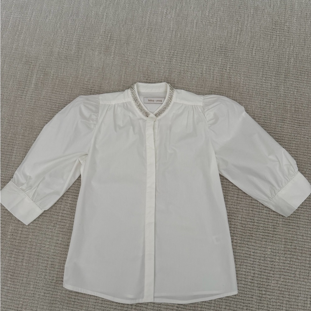 bishop + young White Blouse